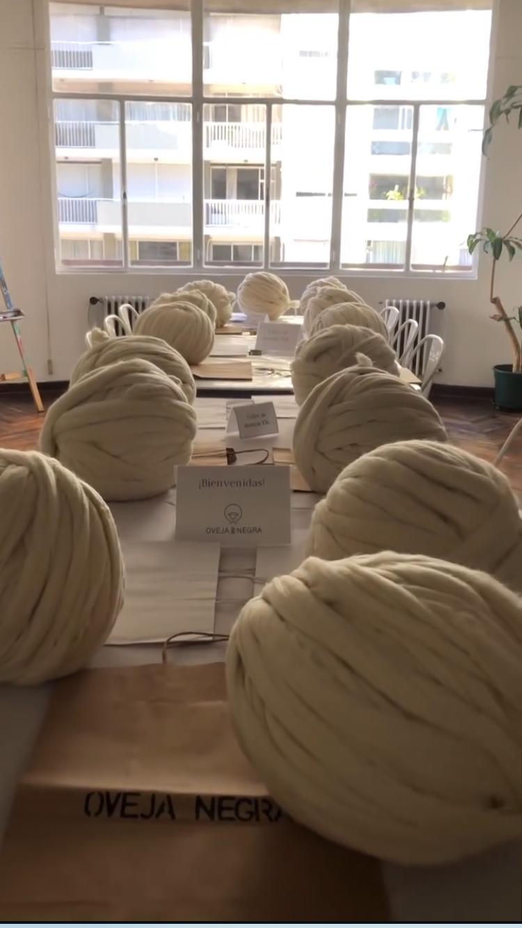 Workshop de mantas XL