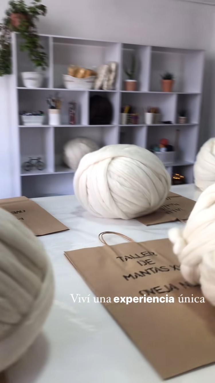 Workshop de mantas XL